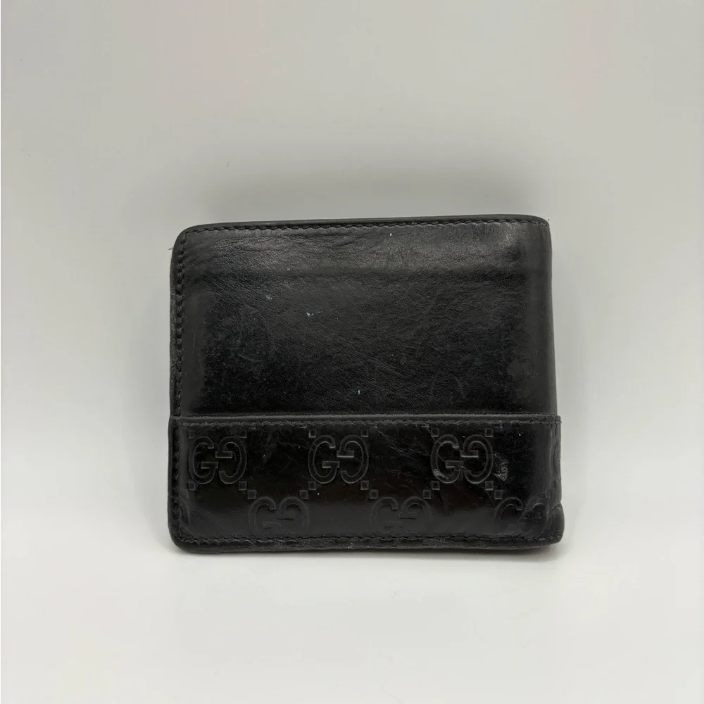 Leather Gucci Billfold Wallet (Ships in 24 Hours)